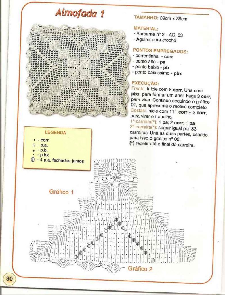 Fronha De Travesseiro De Croch Ideias Artesanato Passo A Passo