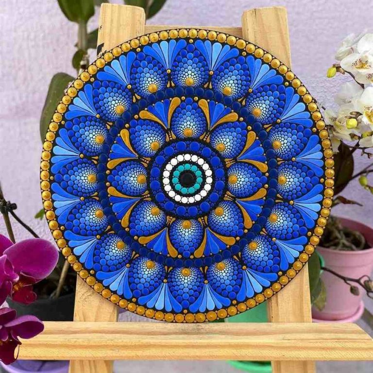 Mandala Em Pontilhismo Como Fazer Ideias Fant Sticas Usando Essa