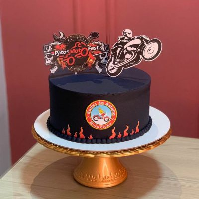 Bolo De Moto Modelos Para Quem Ama Motociclismo Artesanato Passo