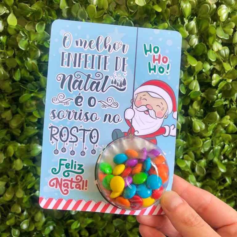 Lembrancinha de Natal para educação infantil 50 ideias especiais