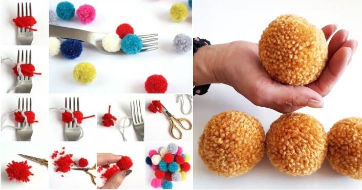 pompom tutorial