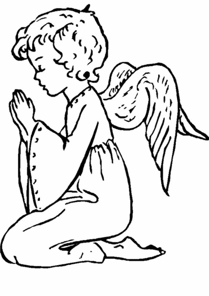 Desenhos de Anjo - Como desenhar Anjo passo a passo