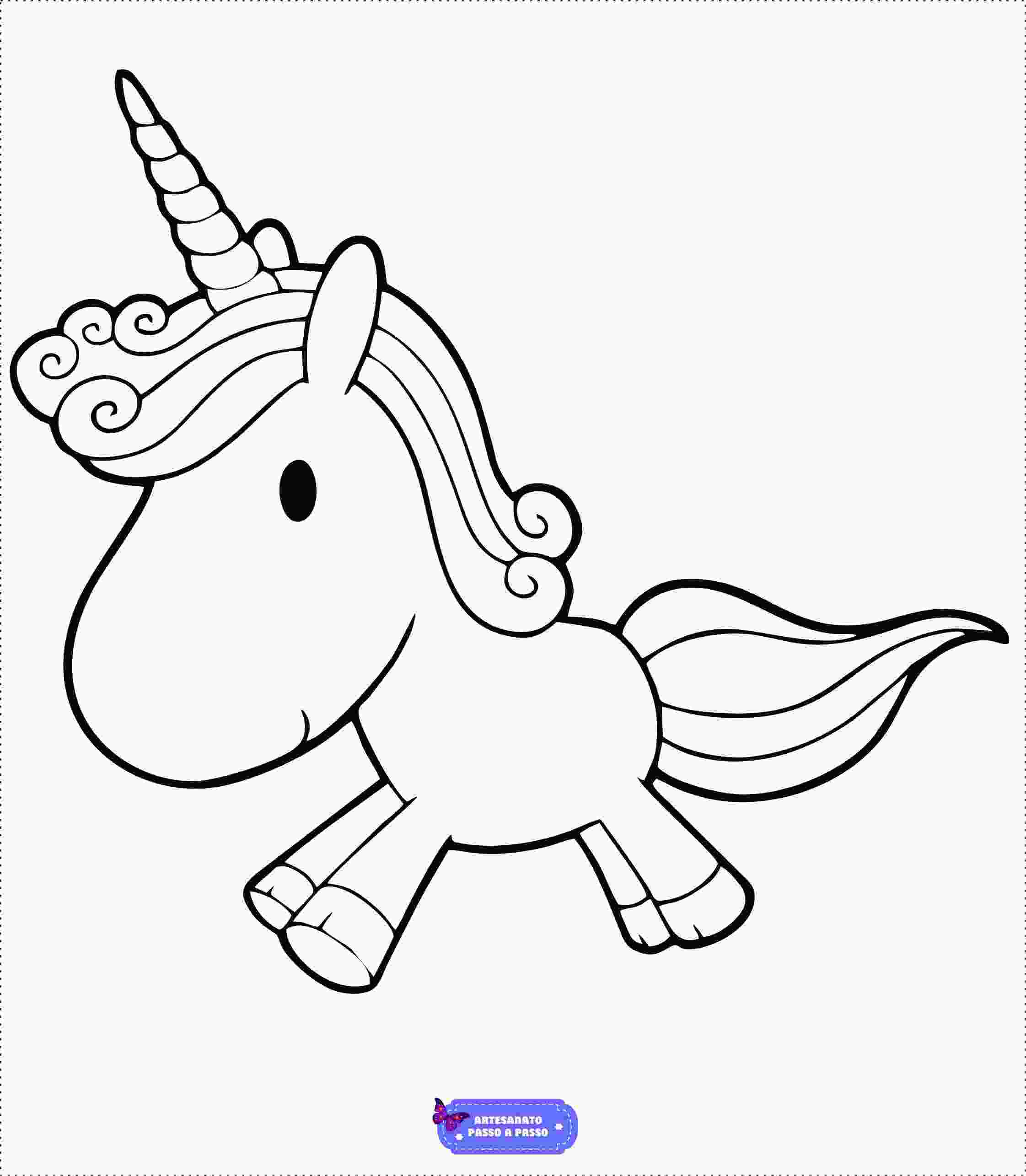 COMO Desenhar um UNICÓRNIO FOFINHO KAWAII  Unicornio desenho, Unicórnio,  Coisas para desenhar