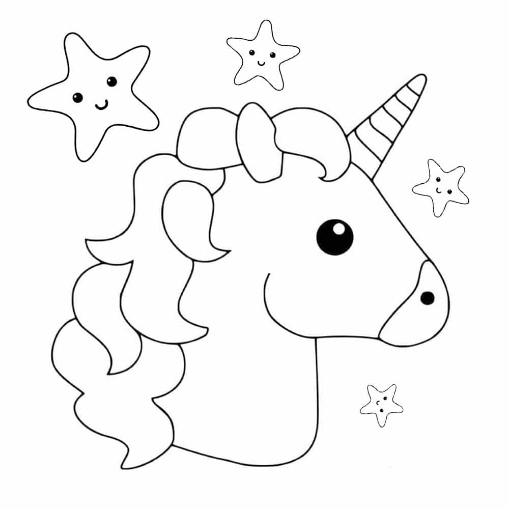 65 Desenhos para colorir kawaii e imprimir  Unicorn coloring pages,  Cartoon coloring pages, Pusheen coloring pages