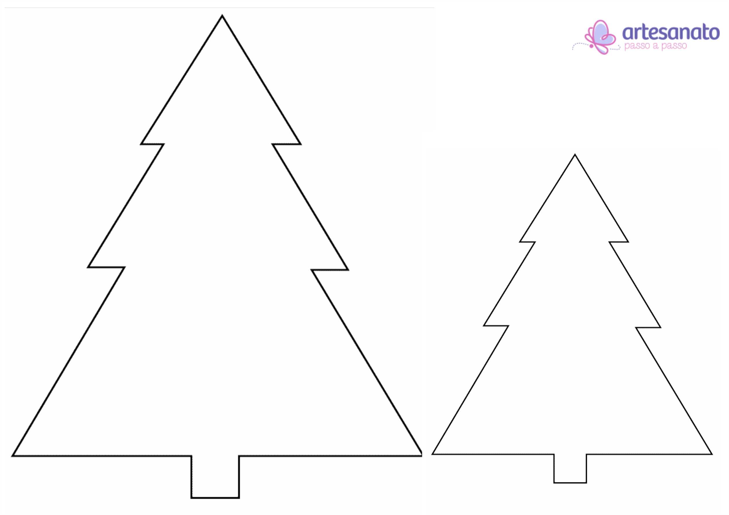 Desenhos de Árvore Natal - Como desenhar Árvore Natal passo a passo
