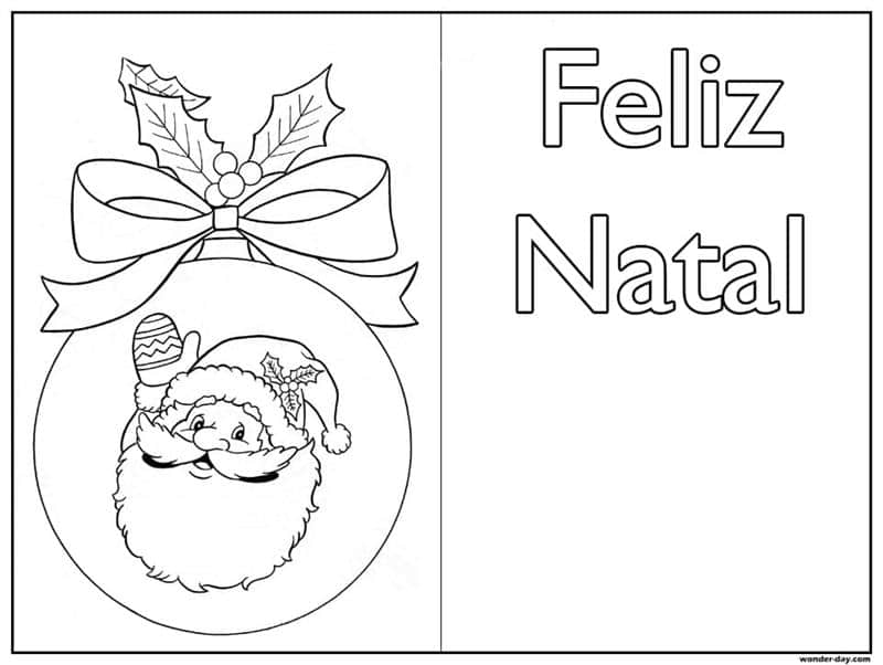 Desenho do nome Natal para imprimir e pintar. Imagens de nomes