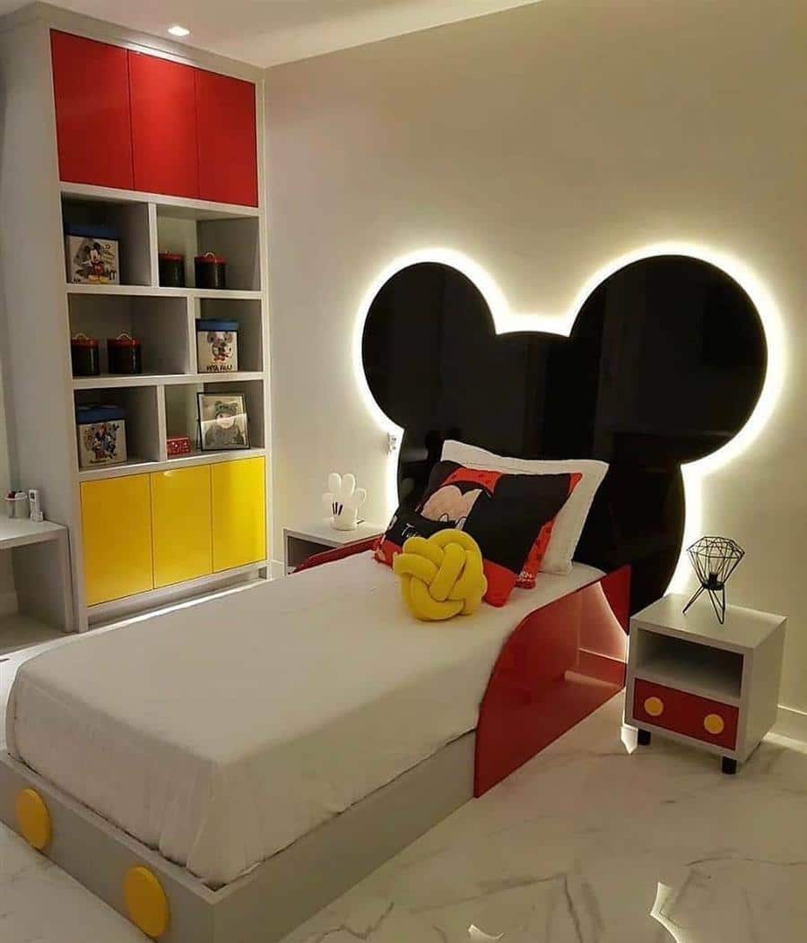 enfeites para quarto infantil tema Mickey