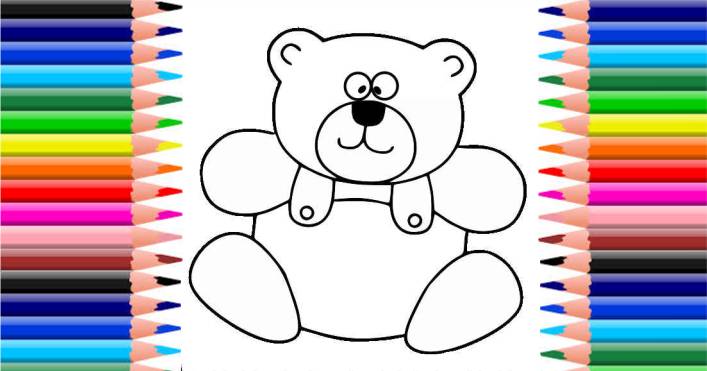Desenhos para colorir de desenho de um panda de gravata para