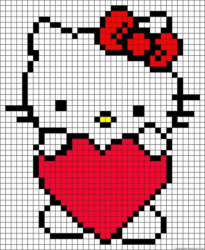 hello kitty com coração