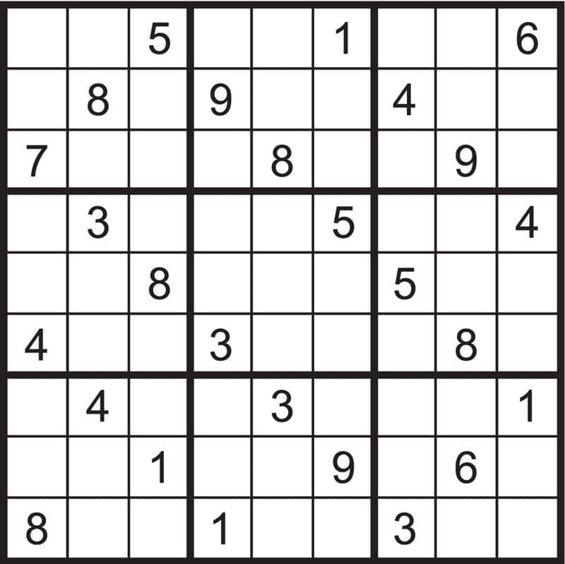 Sudoku Large Nivel Medio: 200 Sudoku Nivel Medio para Jugadores