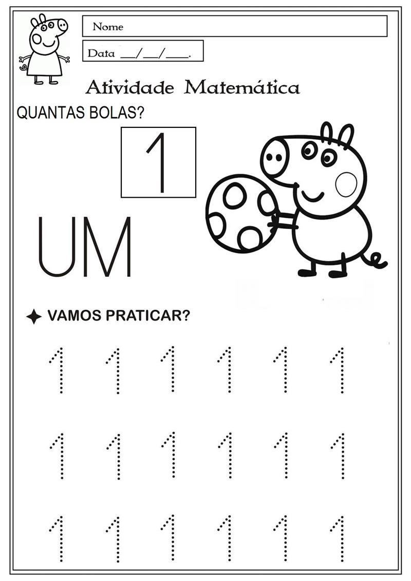 Atividades de Matemática para Crianças de Até 5 anos