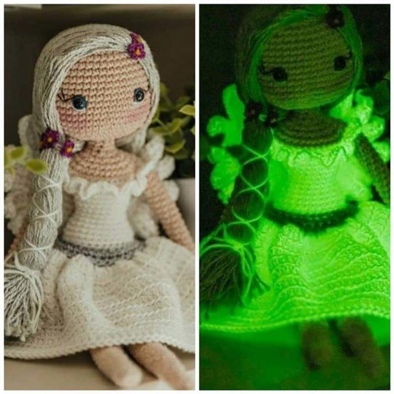 Amigurumi Glow: conheça as vantagens da linha que brilha no escuro