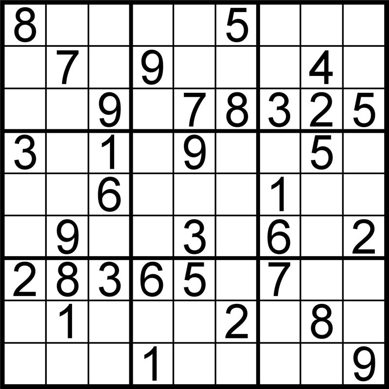 Sudoku Circular para imprimir - nível fácil
