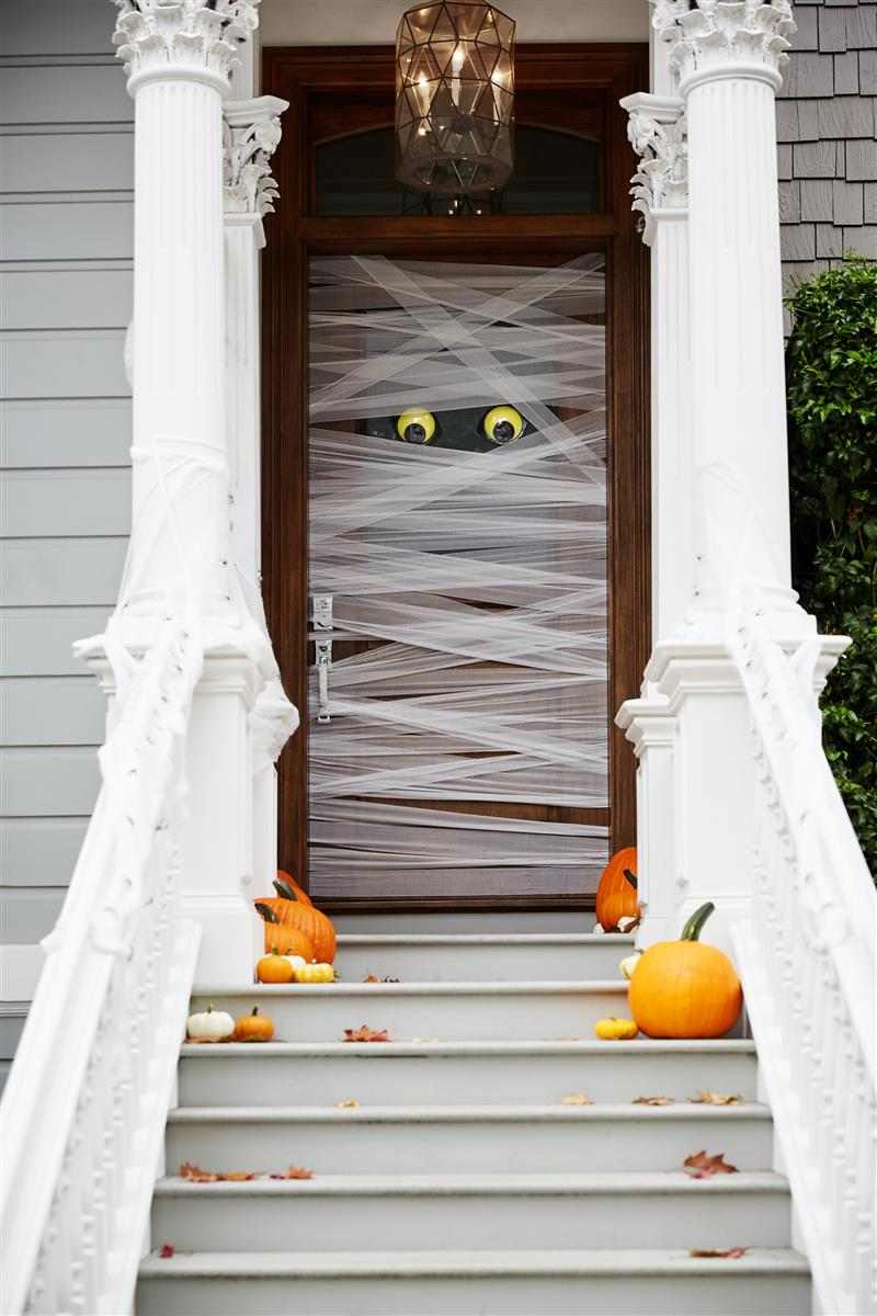enfeite de porta Halloween 