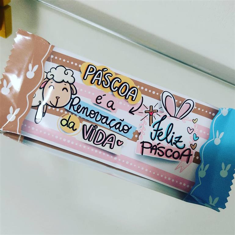 barra de chocolate personalizada