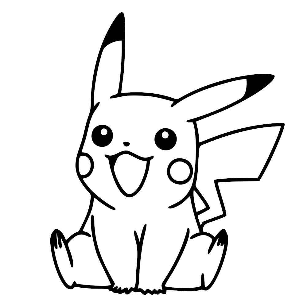 Como Desenhar Pikachu Kawaii Muito Fácil - Pokémon 