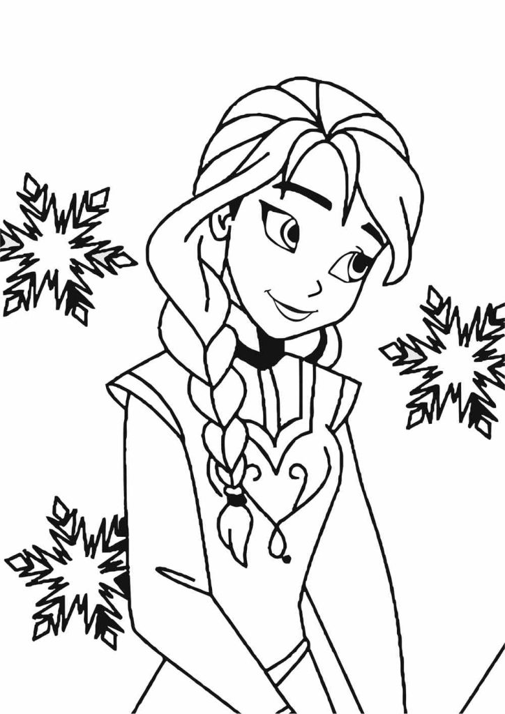 Frozen Para Colorir Desenhos Em Tamanho Grande Para Imprimir Artesanato Passo A Passo 6812