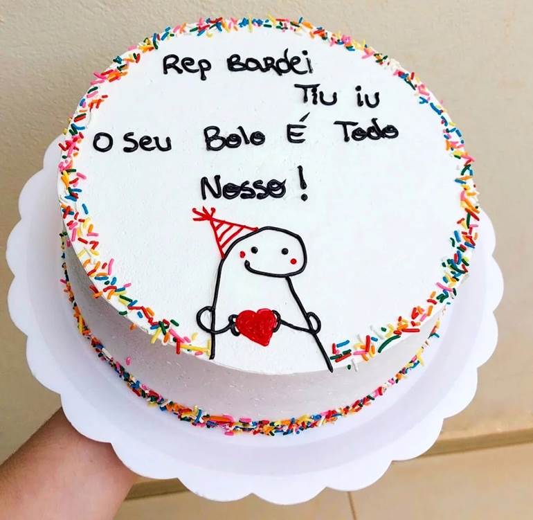 Saiba mais sobre a tendência do Flork meme nos bolos decorados! - Blog da  Mago