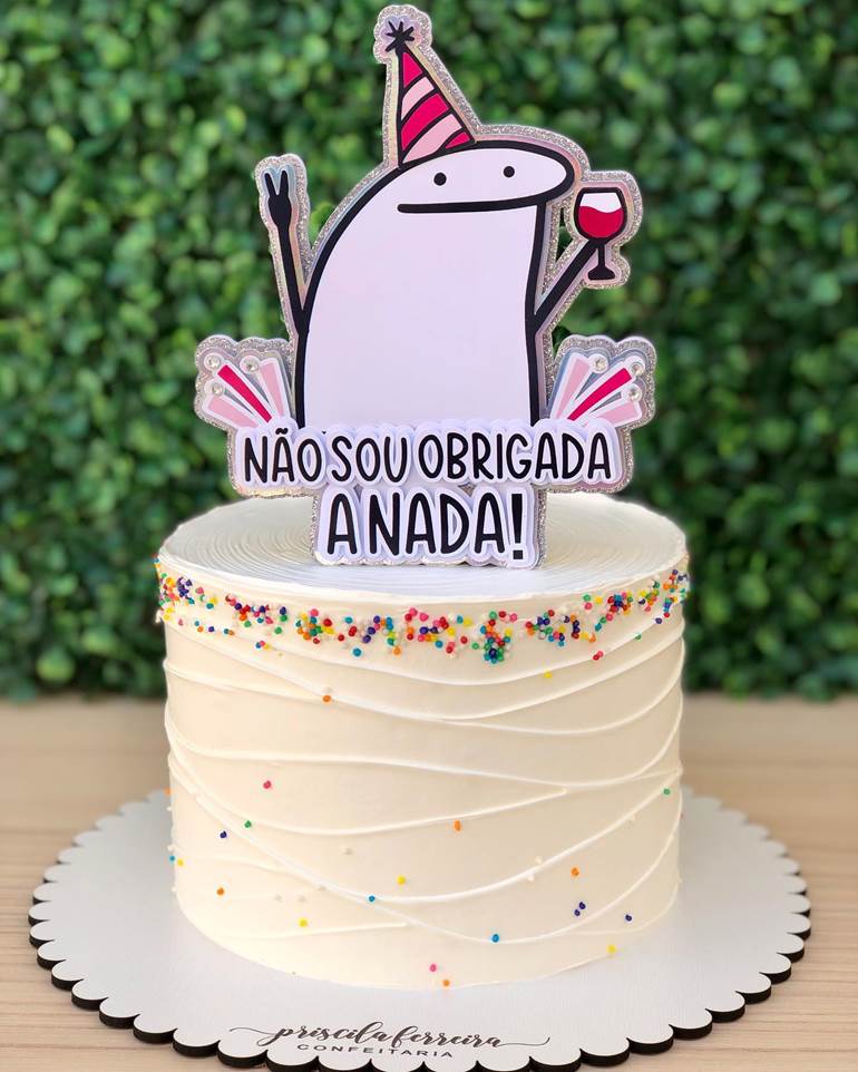Saiba mais sobre a tendência do Flork meme nos bolos decorados! - Blog da  Mago