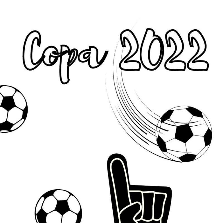 26 Desenhos Para Copa Do Mundo 2022 Para Pintar Artesanato Passo A Passo 0400