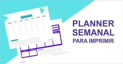 Planner Semanal Para Imprimir [Modelo 2022] - Artesanato Passo A Passo!