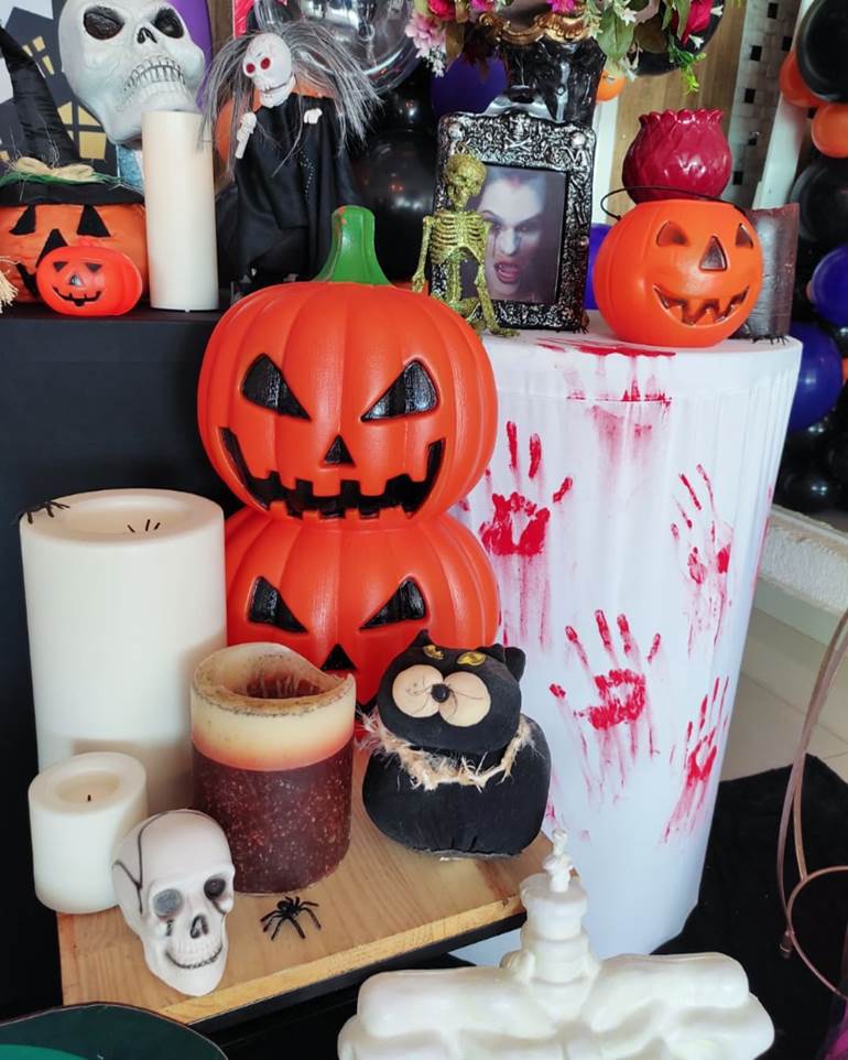 Decoração de Halloween clássica