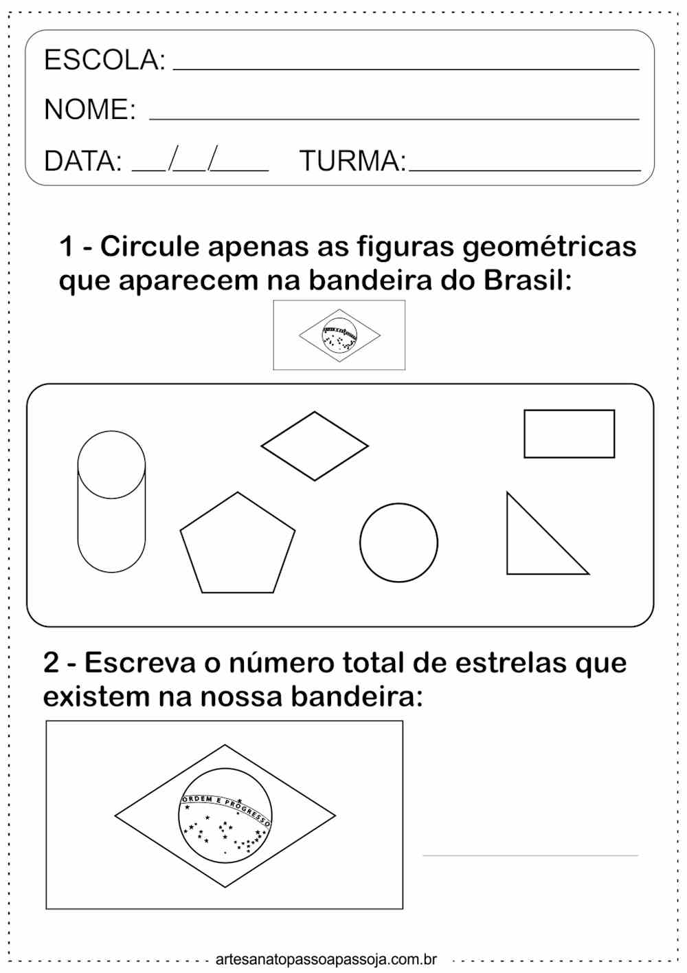 Atividades De Setembro Para Educa O Infantil Artesanato Passo A Passo