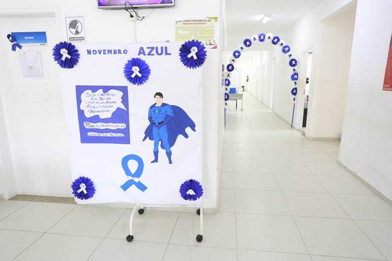 Decoração de hospital prevenção ao câncer