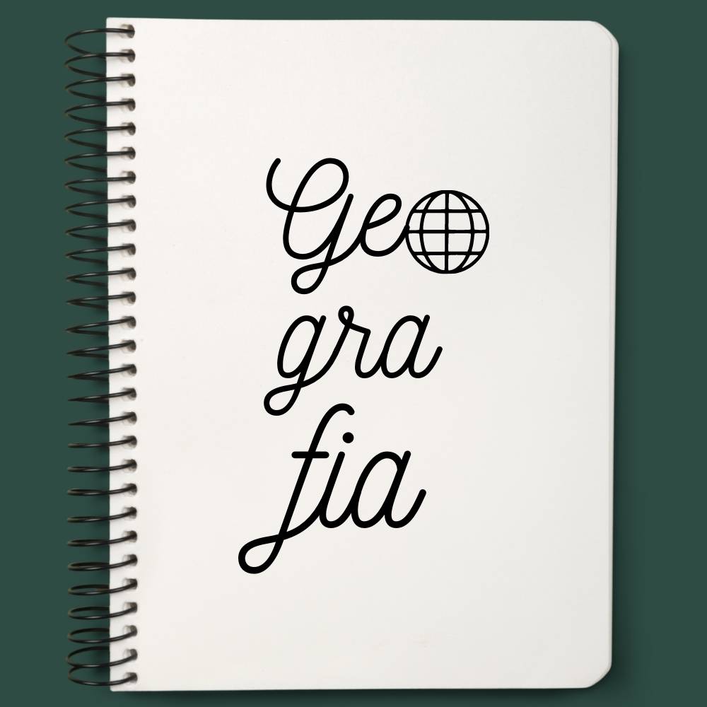 capa de geografia simples