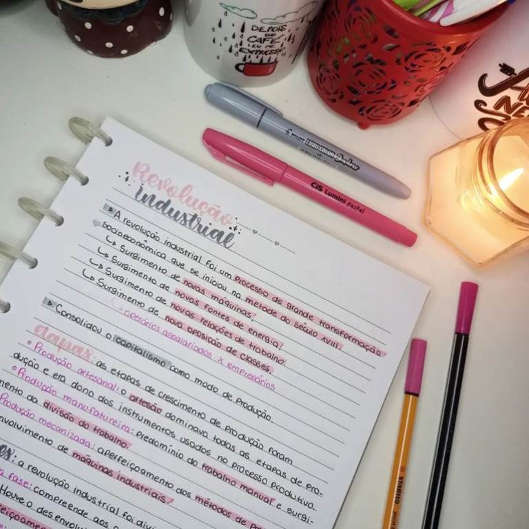 Caderno Organizado: Dicas +30 Ideias Para Deixar Tudo Bonito 