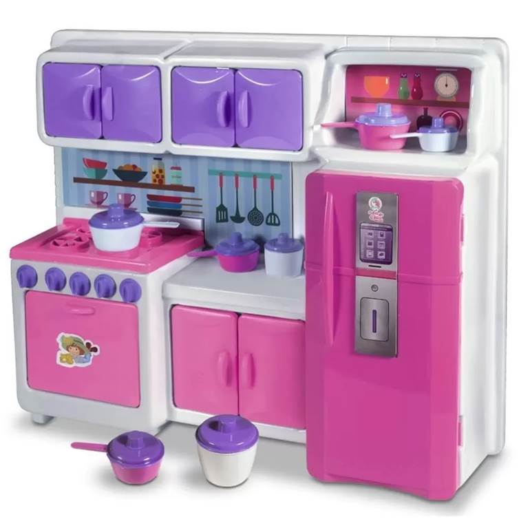 Kit de cozinha para menina de 10 anos