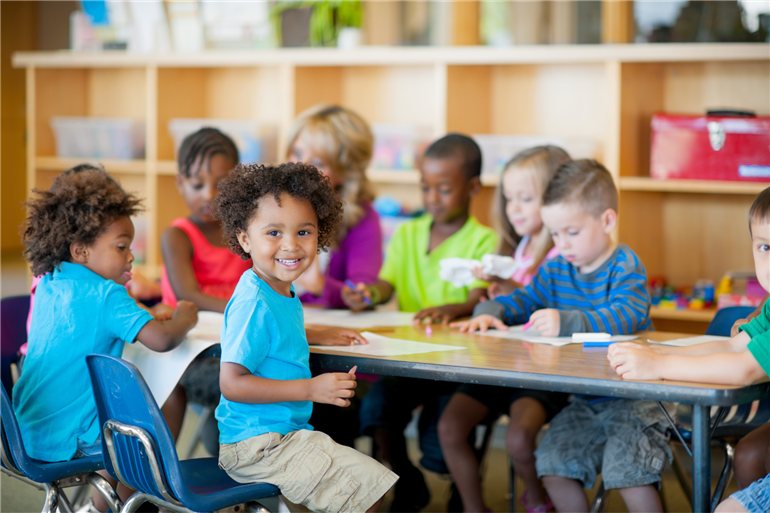 sala de aula infantil