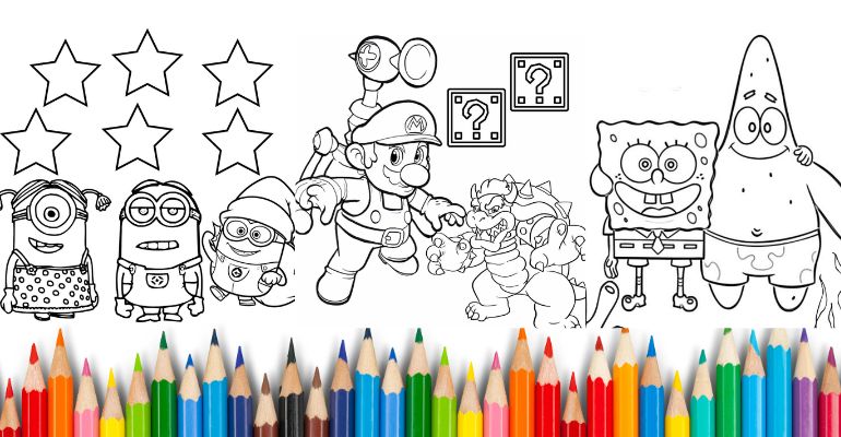 20 Personagens de desenhos para desenhar fáceis - Artesanato Passo a Passo!