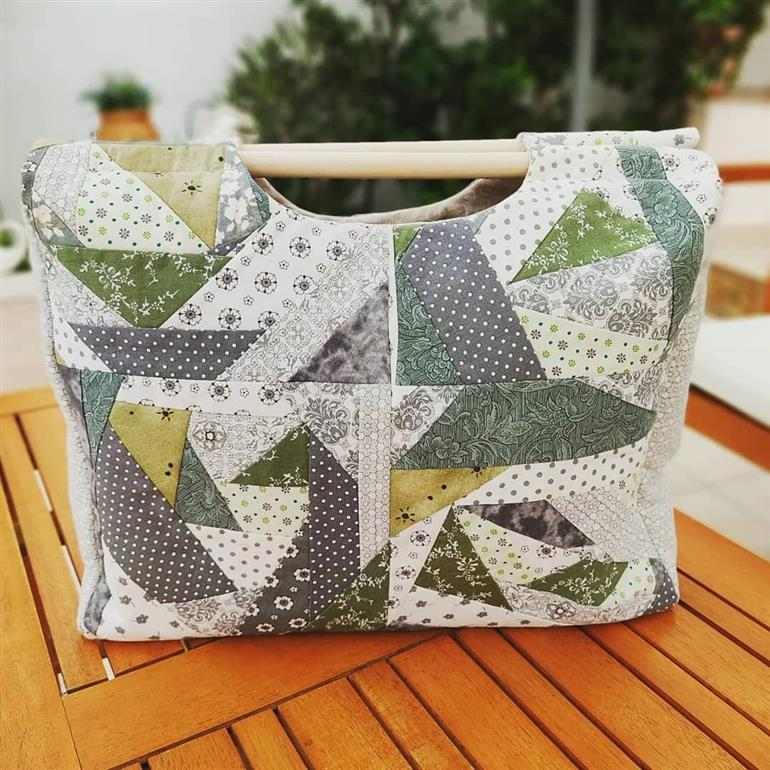 bolsa patchwork