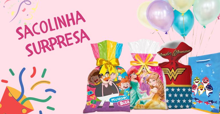 ideias para sacolinha surpresa