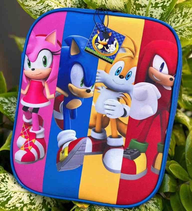 Lembrancinha Sonic mochila