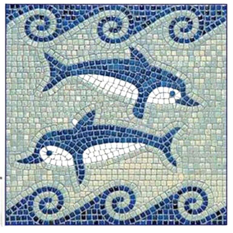 ladrilho piscina mosaico