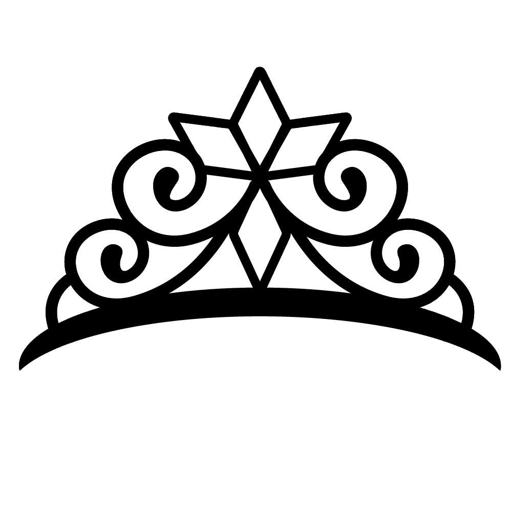 molde tiara delicada