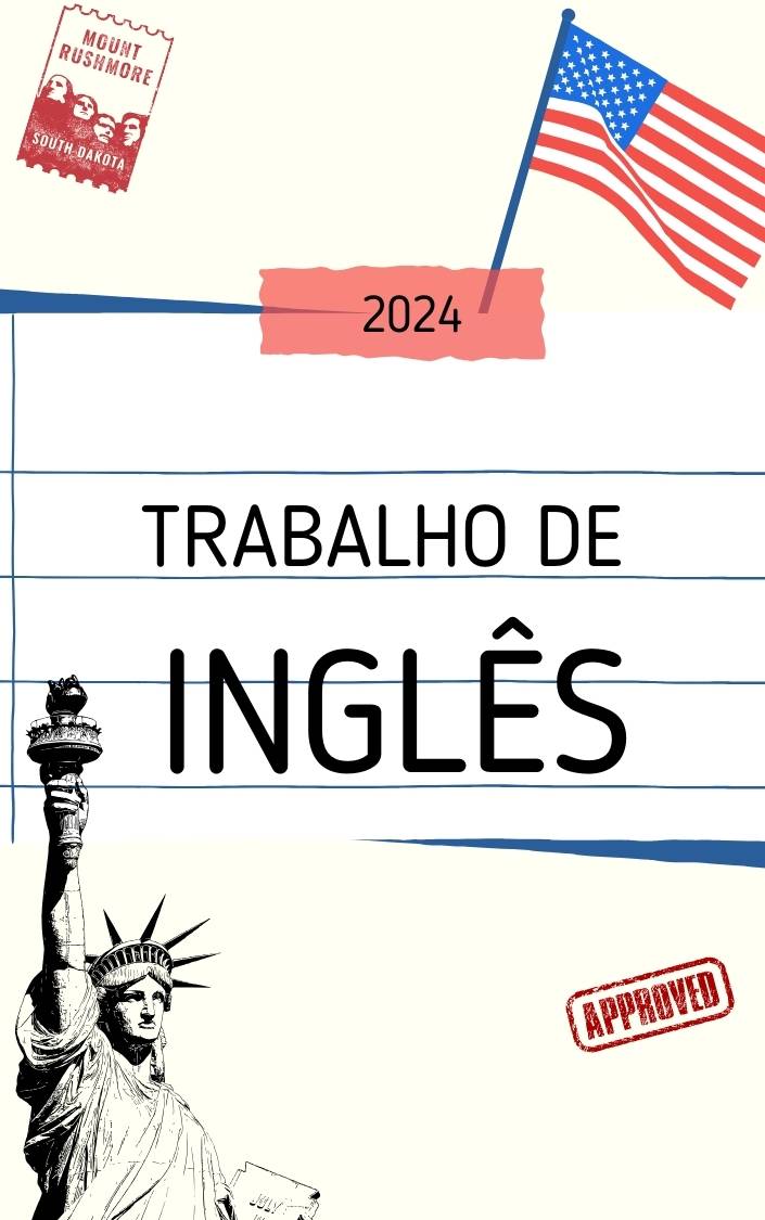 capas de trabalhos de ingles