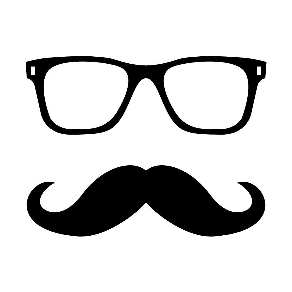 molde oculos com bigode novembro azul