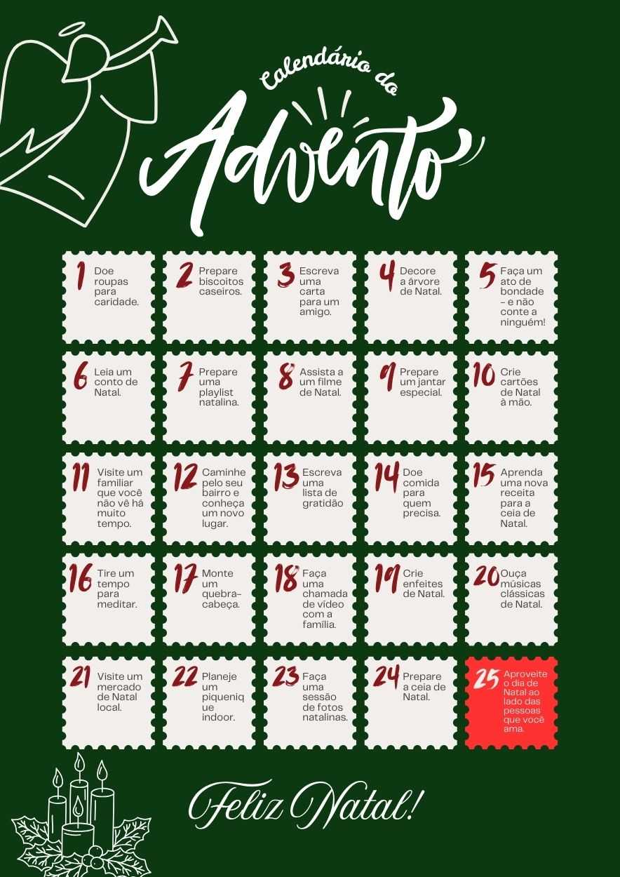 calendario do advento 2024