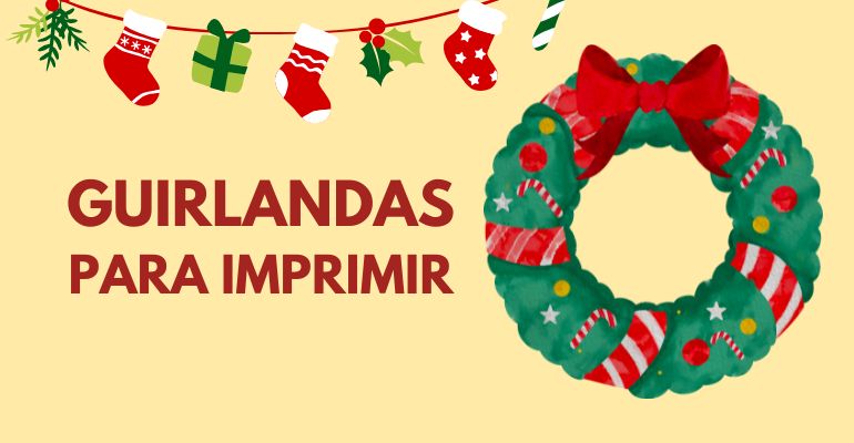 guirlandas para imprimir