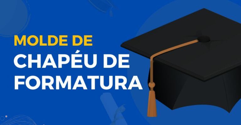 chapeu de formatura para imprimir