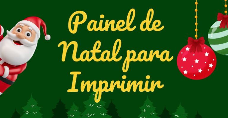 painek de natal para imprimir grande