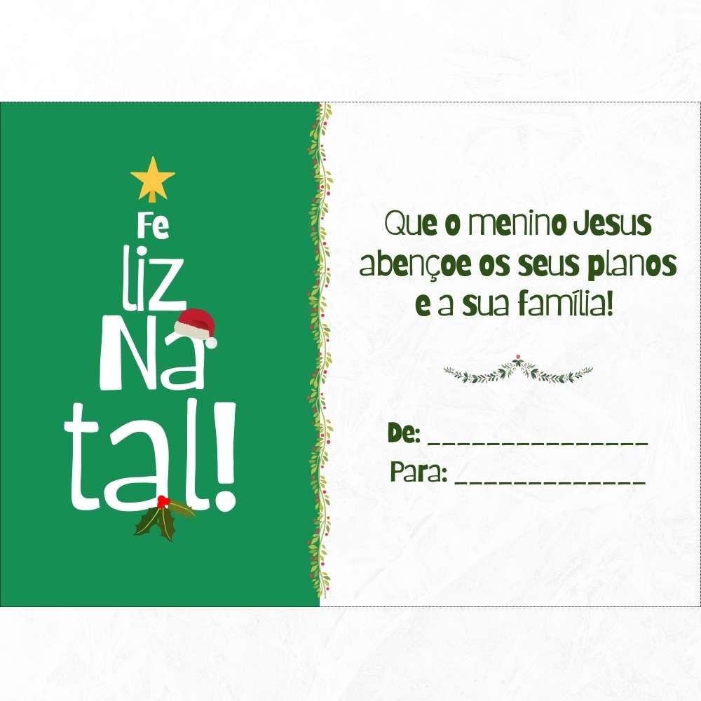 Cartão de Natal 