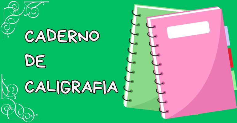 caderno de caligrafia para imprimir