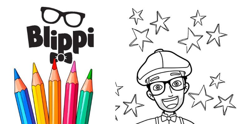 blippi para pintar