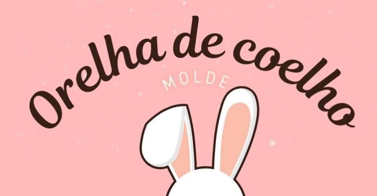 molde orelha coelho